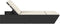 vidaXL - Ligbed - 2-persoons - met - kussens - poly - rattan - zwart