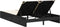 vidaXL - Ligbed - 2-persoons - met - kussens - poly - rattan - zwart