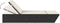 vidaXL - Ligbed - 2-persoons - met - kussens - poly - rattan - zwart