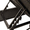vidaXL - Ligbed - 2-persoons - met - kussens - poly - rattan - zwart