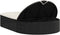 vidaXL - Ligbed - 2-persoons - met - kussens - poly - rattan - zwart