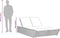 vidaXL - Ligbed - 2-persoons - met - kussens - poly - rattan - zwart
