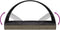 vidaXL - Ligbed - 2-persoons - met - rond - dak - 211x112x140 - cm - poly - rattan - grijs