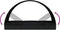 vidaXL - Ligbed - 2-persoons - met - rond - dak - 211x112x140 - cm - poly - rattan - zwart