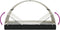 vidaXL - Ligbed - 2-persoons - met - rond - dak - 211x112x140 - cm - poly - rattan - zwart
