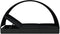 vidaXL - Ligbed - 2-persoons - met - rond - dak - 211x112x140 - cm - poly - rattan - zwart