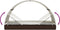 vidaXL - Ligbed - 2-persoons - met - rond - dak - 211x112x140 - cm - poly - rattan - bruin
