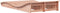 vidaXL - Ligbed - 205x110x31,5 - cm - massief - douglashout