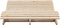 vidaXL - Ligbed - 205x110x31,5 - cm - massief - grenenhout