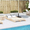 vidaXL - Ligbed - 205x110x31,5 - cm - massief - grenenhout