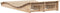 vidaXL - Ligbed - 205x110x31,5 - cm - massief - grenenhout