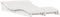 vidaXL - Ligbed - 205x110x31,5 - cm - massief - grenenhout - wit