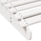 vidaXL - Ligbed - 205x110x31,5 - cm - massief - grenenhout - wit