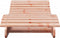 vidaXL - Ligbed - 205x60x31,5 - cm - massief - douglashout