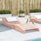 vidaXL - Ligbed - 205x60x31,5 - cm - massief - douglashout