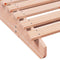 vidaXL - Ligbed - 205x60x31,5 - cm - massief - douglashout