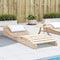 vidaXL - Ligbed - 205x60x31,5 - cm - massief - grenenhout