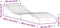 vidaXL - Ligbed - 205x60x31,5 - cm - massief - grenenhout