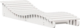 vidaXL - Ligbed - 205x60x31,5 - cm - massief - grenenhout - wit