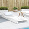 vidaXL - Ligbed - 205x60x31,5 - cm - massief - grenenhout - wit