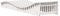 vidaXL - Ligbed - 205x60x31,5 - cm - massief - grenenhout - wit