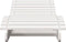 vidaXL - Ligbed - 205x60x31,5 - cm - massief - grenenhout - wit