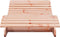 vidaXL - Ligbed - 205x70x31,5 - cm - massief - douglashout