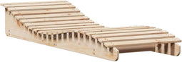 vidaXL - Ligbed - 205x70x31,5 - cm - massief - grenenhout