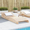 vidaXL - Ligbed - 205x70x31,5 - cm - massief - grenenhout