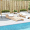 vidaXL - Ligbed - 205x70x31,5 - cm - massief - grenenhout