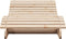 vidaXL - Ligbed - 205x70x31,5 - cm - massief - grenenhout
