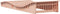 vidaXL - Ligbed - 205x80x31,5 - cm - massief - douglashout
