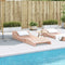 vidaXL - Ligbed - 205x80x31,5 - cm - massief - douglashout