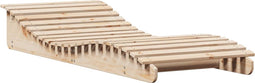 vidaXL - Ligbed - 205x80x31,5 - cm - massief - grenenhout