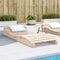 vidaXL - Ligbed - 205x80x31,5 - cm - massief - grenenhout