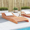 vidaXL - Ligbed - 205x80x31,5 - cm - massief - grenenhout - wasbruin
