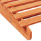 vidaXL - Ligbed - 205x80x31,5 - cm - massief - grenenhout - wasbruin