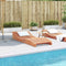 vidaXL - Ligbed - 205x80x31,5 - cm - massief - grenenhout - wasbruin