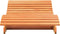vidaXL - Ligbed - 205x80x31,5 - cm - massief - grenenhout - wasbruin
