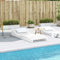 vidaXL - Ligbed - 205x80x31,5 - cm - massief - grenenhout - wit
