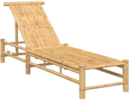 vidaXL - Ligbed - 55x199x30 - cm - bamboe