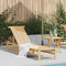 vidaXL - Ligbed - 55x199x30 - cm - bamboe