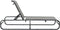 vidaXL - Ligbed - aluminium - en - textileen