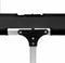 vidaXL - Ligbed - extra - hoog - inklapbaar - senior - aluminium - blauw
