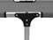vidaXL - Ligbed - extra - hoog - inklapbaar - senior - aluminium - grijs