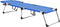 vidaXL - Ligbed - extra - hoog - inklapbaar - senior - aluminium - blauw
