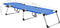 vidaXL - Ligbed - extra - hoog - inklapbaar - senior - aluminium - blauw