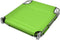 vidaXL - Ligbed - inklapbaar - met - hoofdkussen - gepoedercoat - staal - groen