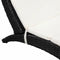 vidaXL - Ligbed - inklapbaar - met - kussen - poly - rattan - zwart