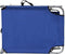 vidaXL - Ligbed - inklapbaar - met - luifel - aluminium - blauw